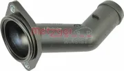 Kühlmittelflansch Motorblock vorne links Thermostat METZGER AUTOTEILE 4010121