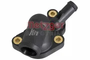 Kühlmittelflansch Thermostat METZGER AUTOTEILE 4010185