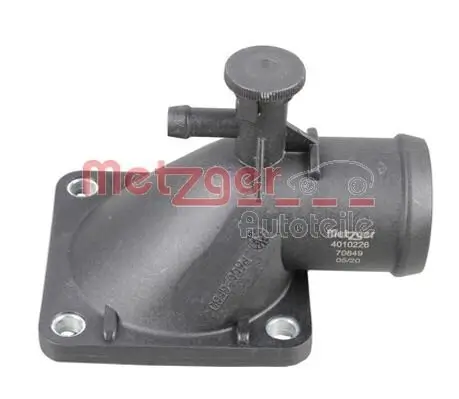 Kühlmittelflansch Thermostat oben METZGER AUTOTEILE 4010226