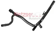 Kühlmittelrohrleitung Motorblock METZGER AUTOTEILE 4010317
