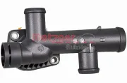 Kühlmittelflansch Motorblock hinten METZGER AUTOTEILE 4010412