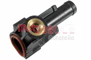 Kühlmittelflansch Motorblock Ansaugkrümmer METZGER AUTOTEILE 4010421