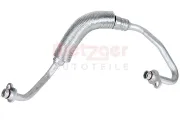 Kühlmittelrohrleitung Abgasturbolader METZGER AUTOTEILE 4010550