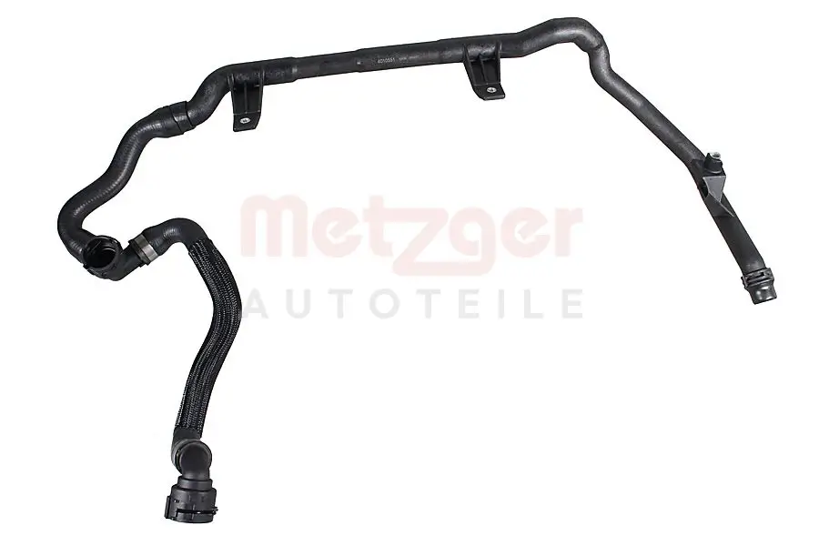 Kühlmittelrohrleitung Hauptausgleichsbehälter unten METZGER AUTOTEILE 4010551