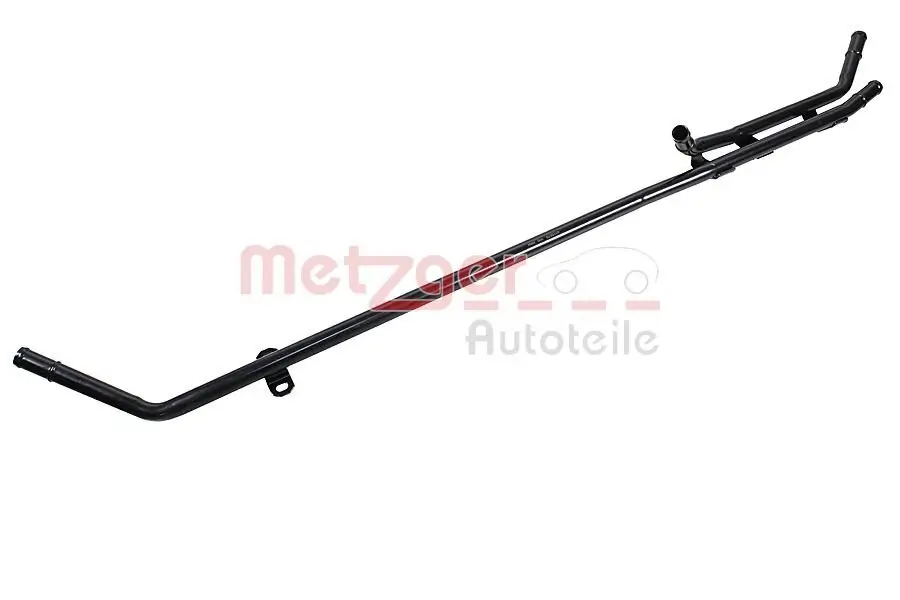 Kühlmittelrohrleitung Mitte vorne METZGER AUTOTEILE 4010579
