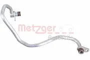 Kühlmittelrohrleitung Abgasturbolader rechts METZGER AUTOTEILE 4010614