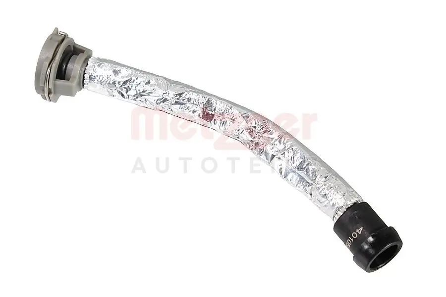 Kühlmittelrohrleitung hinten Mitte METZGER AUTOTEILE 4010622