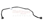 Kühlmittelrohrleitung hinten METZGER AUTOTEILE 4010710