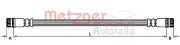 Bremsschlauch Hinterachse links Hinterachse rechts METZGER 4110474