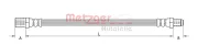 Bremsschlauch Vorderachse links Vorderachse rechts METZGER 4110620
