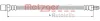 Bremsschlauch Hinterachse links Hinterachse rechts am Bremssattel METZGER 4110641