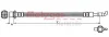 Bremsschlauch Hinterachse links Hinterachse rechts METZGER AUTOTEILE 4110971