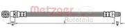 Bremsschlauch Hinterachse links Hinterachse rechts METZGER 4111094