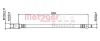 Bremsschlauch METZGER 4111496