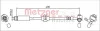 Bremsschlauch Vorderachse links METZGER AUTOTEILE 4111623
