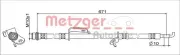 Bremsschlauch METZGER 4111679