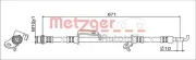 Bremsschlauch METZGER 4111685