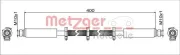 Bremsschlauch Vorderachse links Vorderachse rechts METZGER AUTOTEILE 4111748