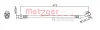 Bremsschlauch Hinterachse links Hinterachse rechts METZGER AUTOTEILE 4111795