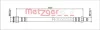 Bremsschlauch Hinterachse links Hinterachse rechts METZGER AUTOTEILE 4111805