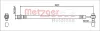 Bremsschlauch Hinterachse links Hinterachse rechts METZGER AUTOTEILE 4112041