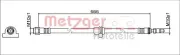 Bremsschlauch METZGER 4112082