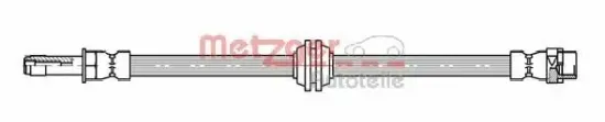 Bremsschlauch Vorderachse links Vorderachse rechts METZGER AUTOTEILE 4114072 Bild Bremsschlauch Vorderachse links Vorderachse rechts METZGER AUTOTEILE 4114072