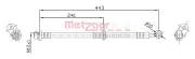 Bremsschlauch Vorderachse links METZGER AUTOTEILE 4115189