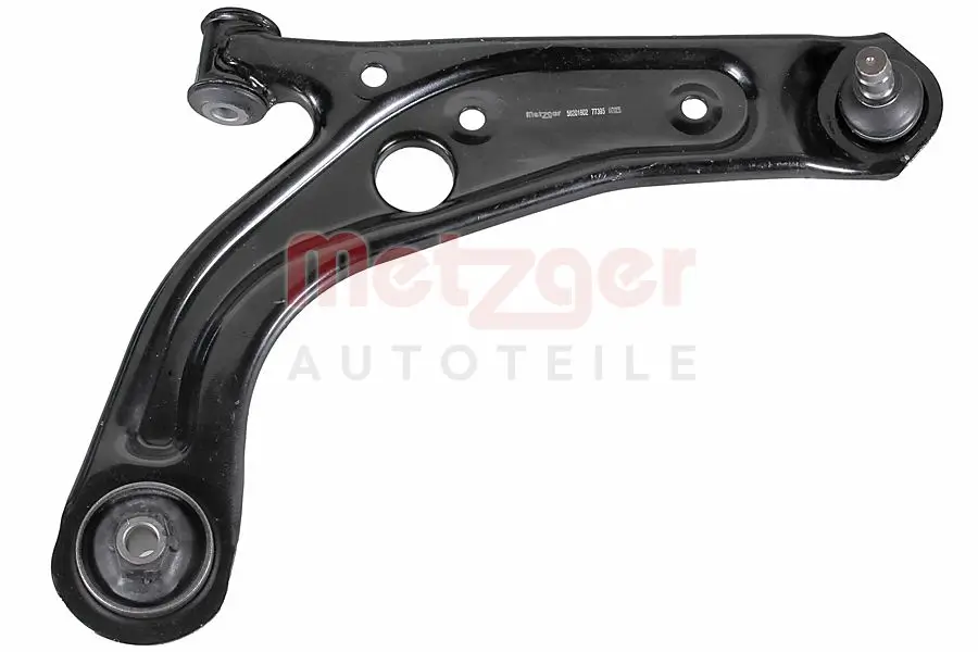 Lenker, Radaufhängung Vorderachse rechts unten METZGER AUTOTEILE 58201602