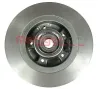 Bremsscheibe Hinterachse METZGER AUTOTEILE 6110008