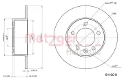 Bremsscheibe METZGER 6110011