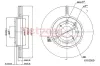 Bremsscheibe METZGER 6110059 Bild Bremsscheibe METZGER 6110059