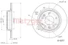Bremsscheibe METZGER 6110077 Bild Bremsscheibe METZGER 6110077