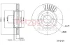 Bremsscheibe Vorderachse links Vorderachse rechts METZGER 6110109 Bild Bremsscheibe Vorderachse links Vorderachse rechts METZGER 6110109