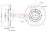 Bremsscheibe Vorderachse links Vorderachse rechts METZGER 6110137 Bild Bremsscheibe Vorderachse links Vorderachse rechts METZGER 6110137