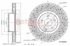 Bremsscheibe METZGER 6110233 Bild Bremsscheibe METZGER 6110233