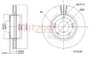 Bremsscheibe METZGER 6110235 Bild Bremsscheibe METZGER 6110235
