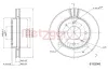 Bremsscheibe METZGER 6110248 Bild Bremsscheibe METZGER 6110248