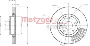 Bremsscheibe METZGER 6110276