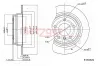 Bremsscheibe Hinterachse METZGER 6110322