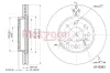 Bremsscheibe Vorderachse links Vorderachse rechts METZGER 6110363 Bild Bremsscheibe Vorderachse links Vorderachse rechts METZGER 6110363