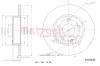 Bremsscheibe METZGER 6110445 Bild Bremsscheibe METZGER 6110445
