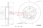 Bremsscheibe METZGER 6110445