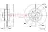 Bremsscheibe Vorderachse links Vorderachse rechts METZGER AUTOTEILE 6110474