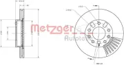 Bremsscheibe METZGER 6110523