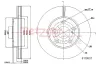 Bremsscheibe METZGER 6110537 Bild Bremsscheibe METZGER 6110537