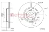 Bremsscheibe Vorderachse links Vorderachse rechts METZGER 6110550 Bild Bremsscheibe Vorderachse links Vorderachse rechts METZGER 6110550