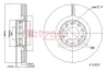 Bremsscheibe Vorderachse links Vorderachse rechts METZGER 6110557 Bild Bremsscheibe Vorderachse links Vorderachse rechts METZGER 6110557