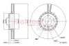 Bremsscheibe Vorderachse links Vorderachse rechts METZGER 6110575 Bild Bremsscheibe Vorderachse links Vorderachse rechts METZGER 6110575