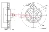 Bremsscheibe Vorderachse links Vorderachse rechts METZGER 6110613 Bild Bremsscheibe Vorderachse links Vorderachse rechts METZGER 6110613